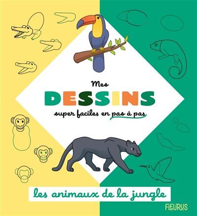 Les animaux de la jungle - Christine Alcouffe