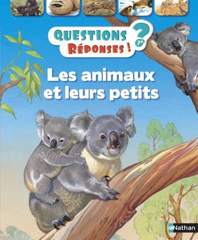 Couverture de Les animaux et leurs petits par Jenny Wood