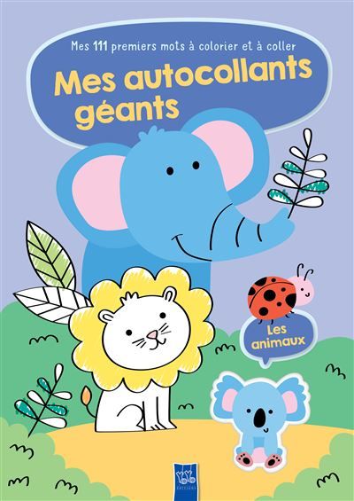 Les animaux - Mes autocollants géants