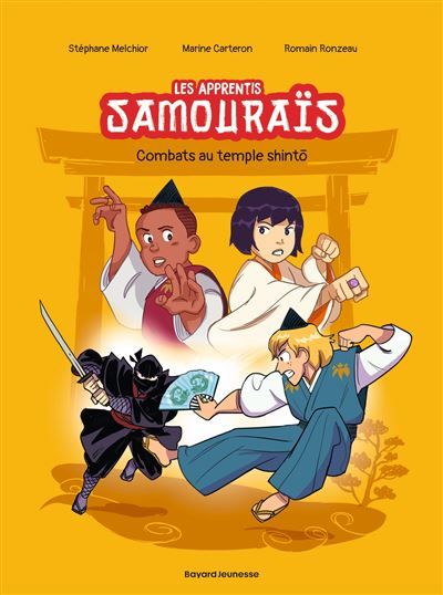 Les apprentis samouraïs, Tome 02 Combats au temple shinto