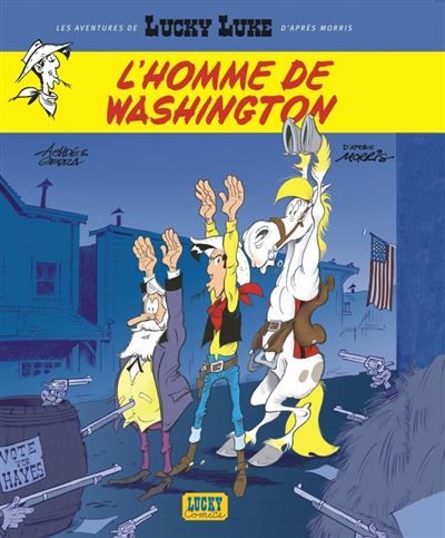 Les Aventures de Lucky Luke d'après Morris - Tome 3 - L'Homme de Washington -  Achdé