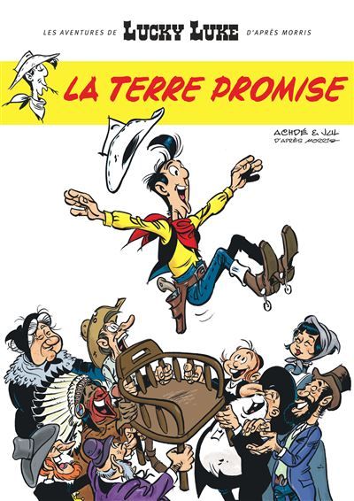 Les Aventures de Lucky Luke d'après Morris - Tome 7 - La Terre promise -  Achdé