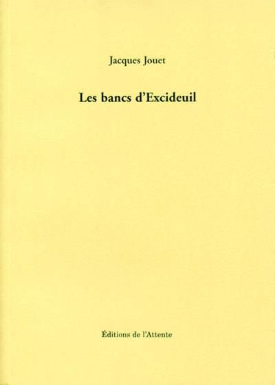 Les bancs d'Excideuil