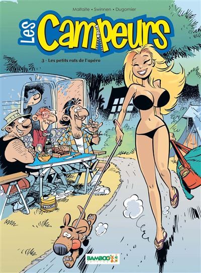 Les Campeurs Les petits rats de l'apéro - Eric Maltaite