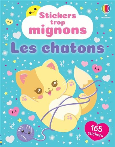 Couverture de Les chatons- Stickers trop mignons - dès 3 ans - Daniela Massironi par Katie Daynes