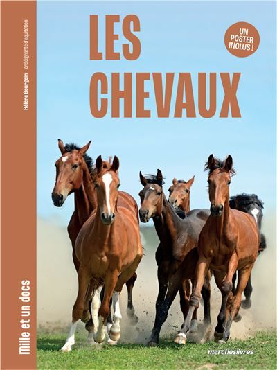 Les Chevaux - Mille et un docs Un poster inclus !