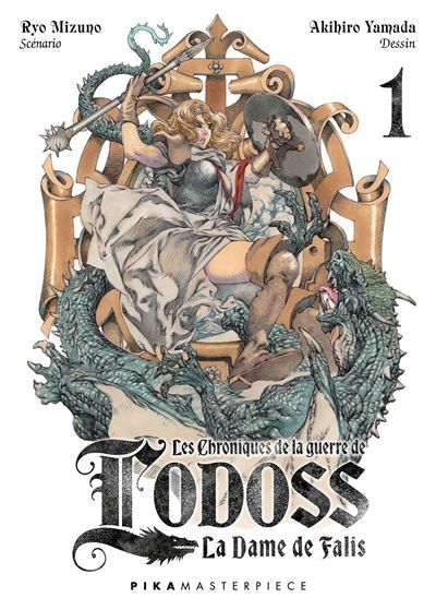 Les Chroniques de la Guerre de Lodoss - La Dame de Falis T01 - Akihiro Yamada