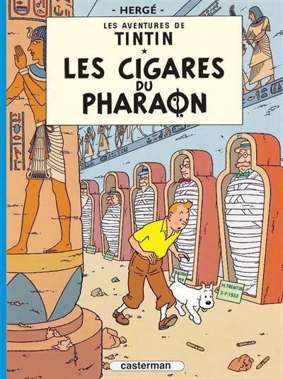 Les Cigares du Pharaon Tome 4  Petit format