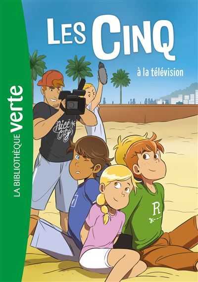 Les Cinq (nouvelle édition), Tome 25 - Les Cinq à la télévision