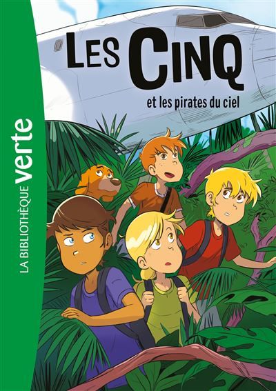 Les Cinq (nouvelle édition), Tome 26 - Les Cinq et les pirates du ciel