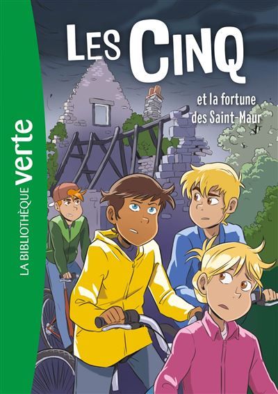 Les Cinq (nouvelle édition), Tome 31 - Les Cinq et la fortune des Saint-Maur