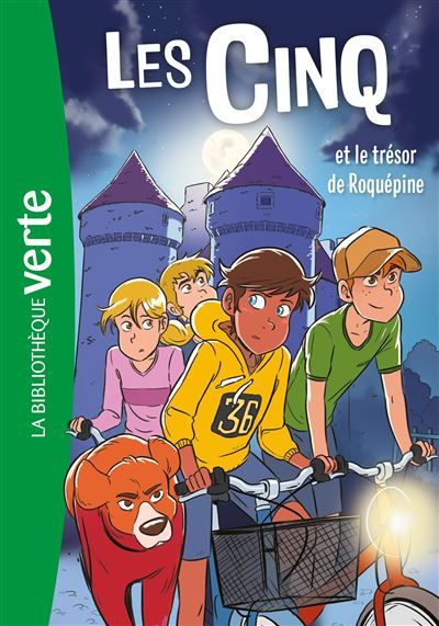 Les Cinq (nouvelle édition), Tome 36 - Les Cinq et le trésor de Roquépine