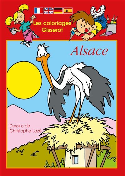 Les coloriages Gisserot Alsace