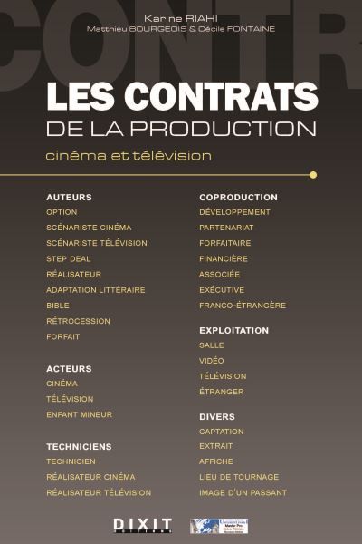 Les contrats de la production : Cinéma et télévision