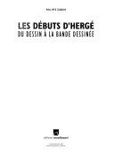 Les débuts d'Hergé