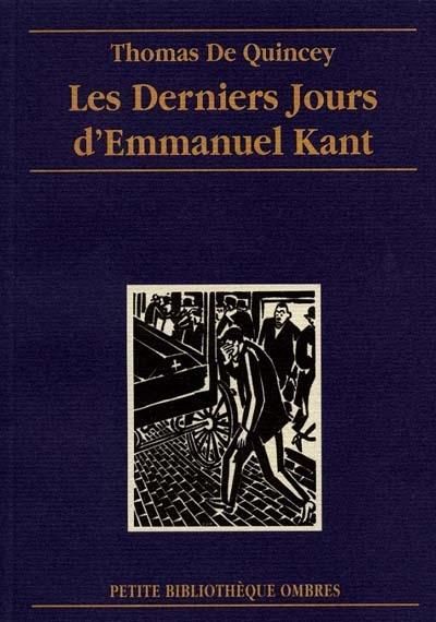 Les derniers jours d'emmanuel kant