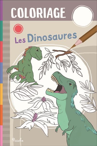 Les dinosaures - Coloriage