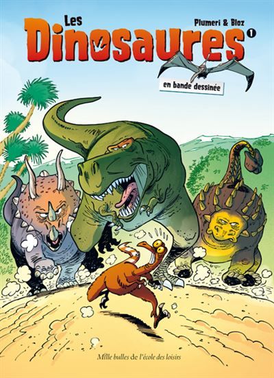 Les dinosaures en bande dessinée - Tome 1 -  Bloz