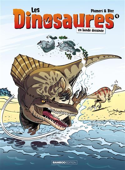 Les Dinosaures en BD - tome 04 - top humour -  Bloz