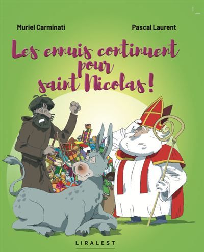 Couverture de Les ennuis continuent pour Saint Nicolas par Muriel Carminati