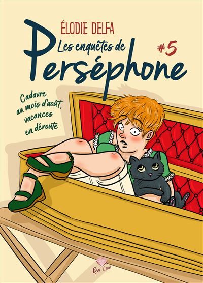 Les enquêtes de Perséphone T5 Cadavre au mois d’août, vacances en déroute