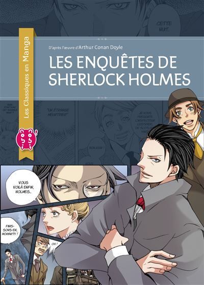 Les enquêtes de Sherlock Holmes Classiques en manga