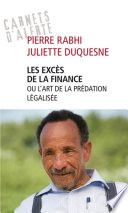Couverture de Les excès de la finance ou l'art de la finance légalisée par Pierre Rabhi