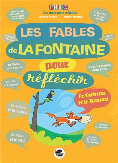 Les fables de la fontaine pour réfléchir (ne) Les fables désope - Mauro Mazzari
