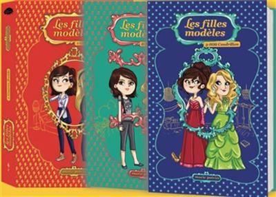 Couverture de Les filles modeles. coffret 01-02-03 par Marie Potvin