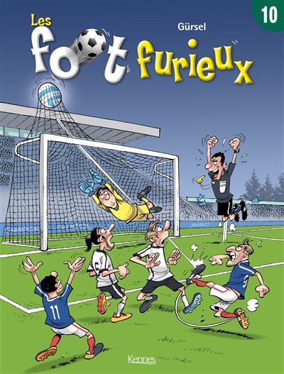 Couverture de Les Foot furieux T10 Tome 10 par Gürcan Gürsel