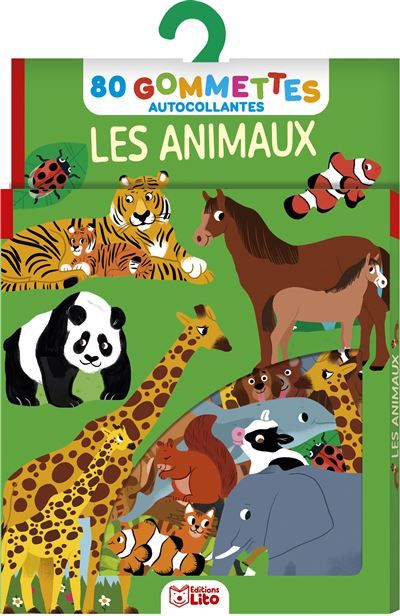 Les gommettes les animaux -