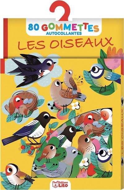 Les gommettes les oiseaux -
