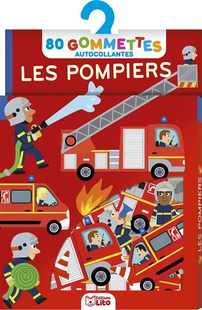 Les gommettes pompiers -