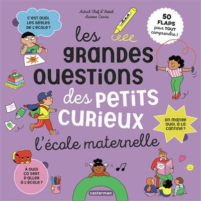 Les grandes questions des petits curieux - L'école maternelle 50 flaps pour tout comprendre