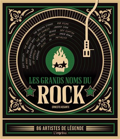 Les grands noms du Rock 86 artistes de légende