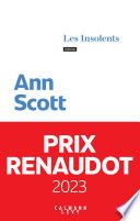 Les Insolents - Prix Renaudot 2023
