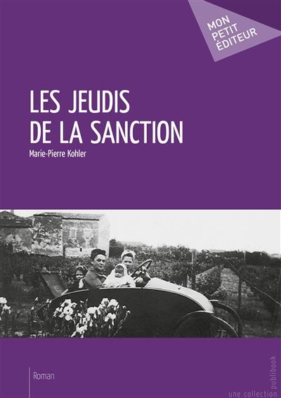Couverture de Les Jeudis de la sanction par KOHLER MARIE-PIERRE