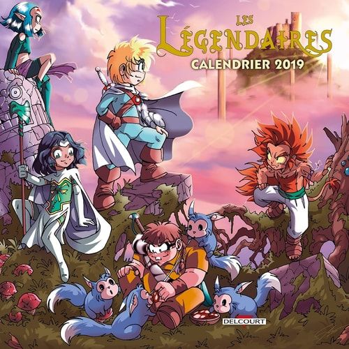 Les Légendaires Calendrier