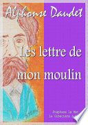 Couverture de Les lettres de mon moulin par Alphonse Daudet