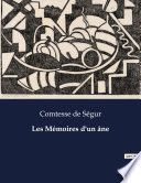 Couverture de Les Mémoires d'un âne par Comtesse de Ségur