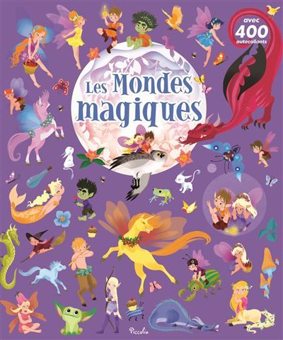 Les mondes magiques 400 autocollants