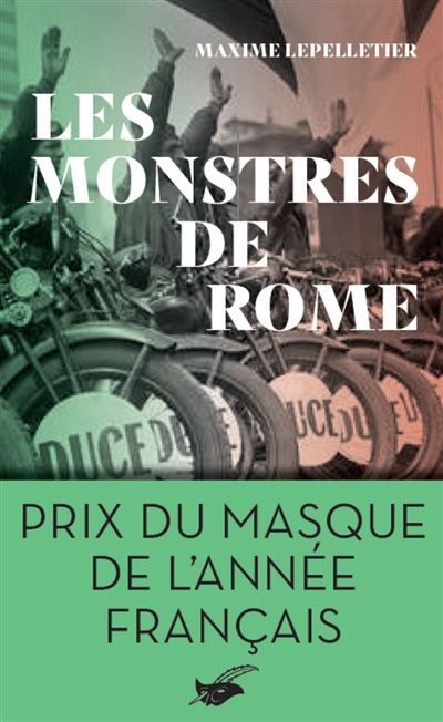 Couverture de Les monstres de Rome - Prix du Masque de l'année français par Maxime Lepelletier