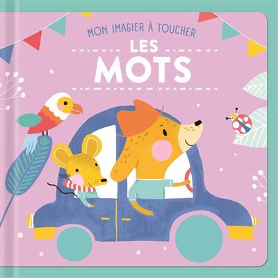 Les mots Mon imagier à toucher
