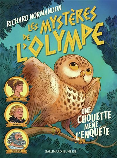 Les mystères de l'Olympe Une chouette mène l'enquête