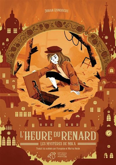 Couverture de Les Mystères de Mika - Tome 5 L'Heure du Renard par Johan Rundberg