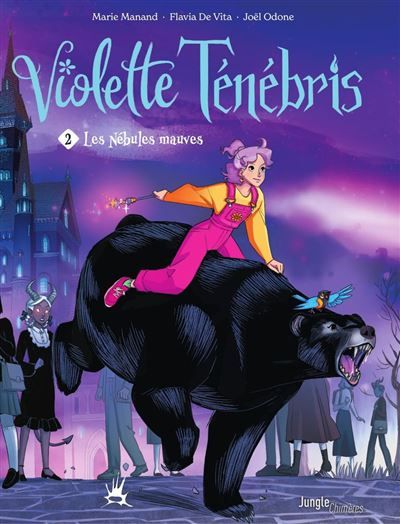 Couverture de Les nébules mauves par Marie Manand