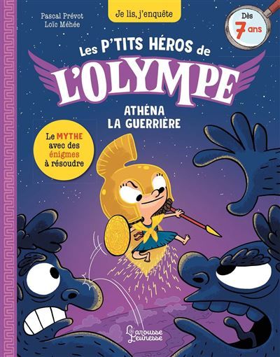 Les petits héros de l'Olympe - Athéna la guerrière Je lis, j'enquête