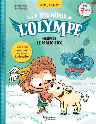 Les petits héros de l'Olympe - Hermès Je lis, j'enquête