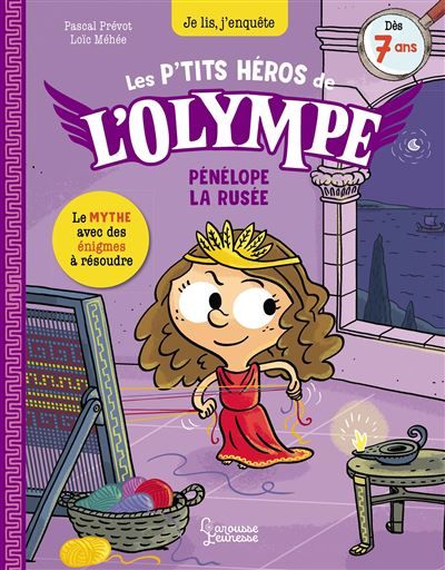 Les petits héros de l'Olympe - Pénélope Je lis, j'enquête