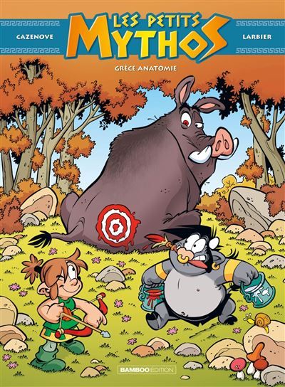 Les Petits Mythos - tome 15 Grèce anatomie - Philippe Larbier